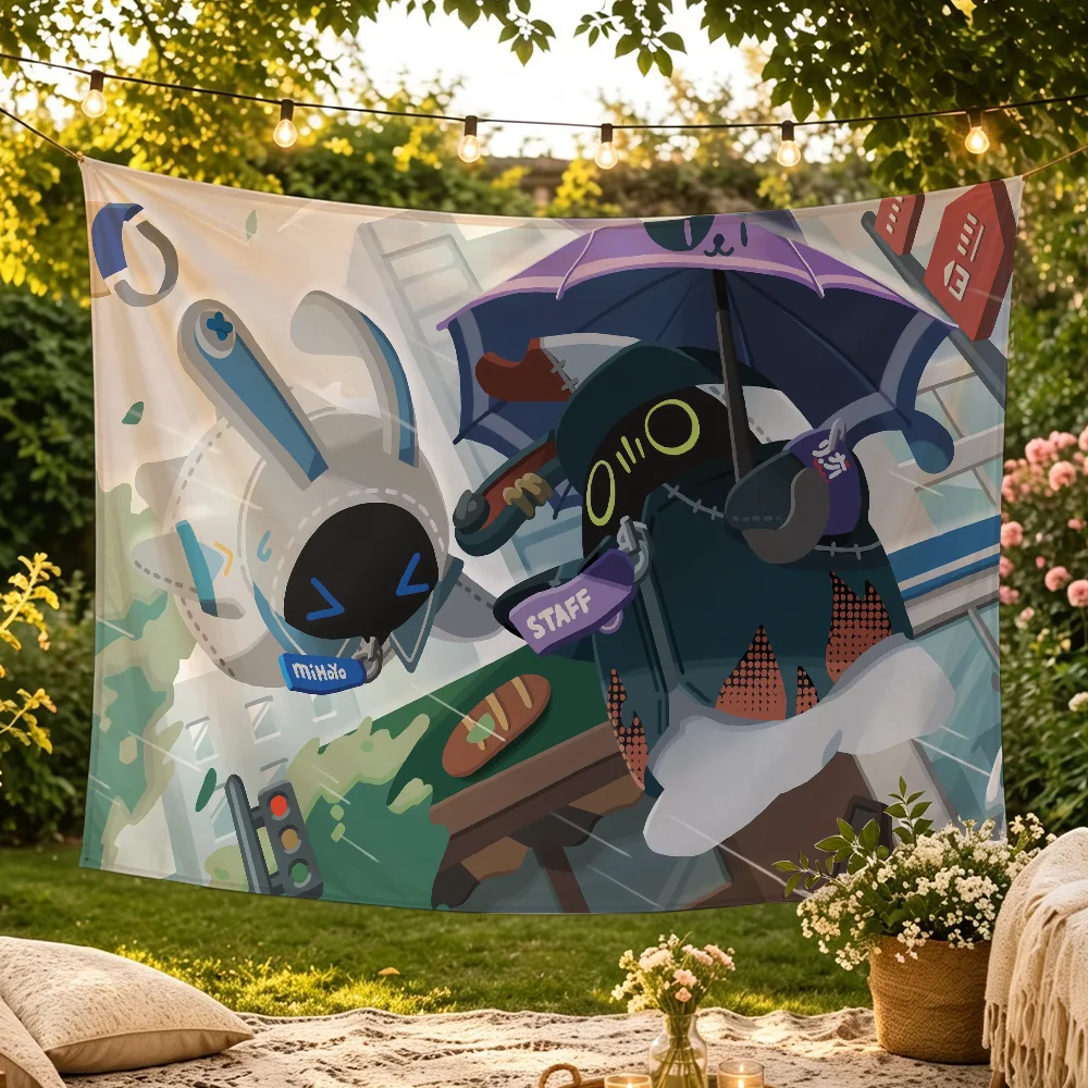 Zenless Zone Zero Bangboo flag Advertising Banner for Camping Decoration Outdoor & Garage Wall Hanging Decorations