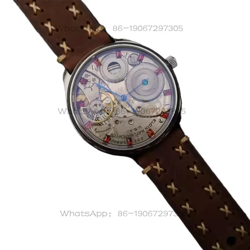 Old object modified watch DIY watch, give boyfriend personalized gifts, fully automatic