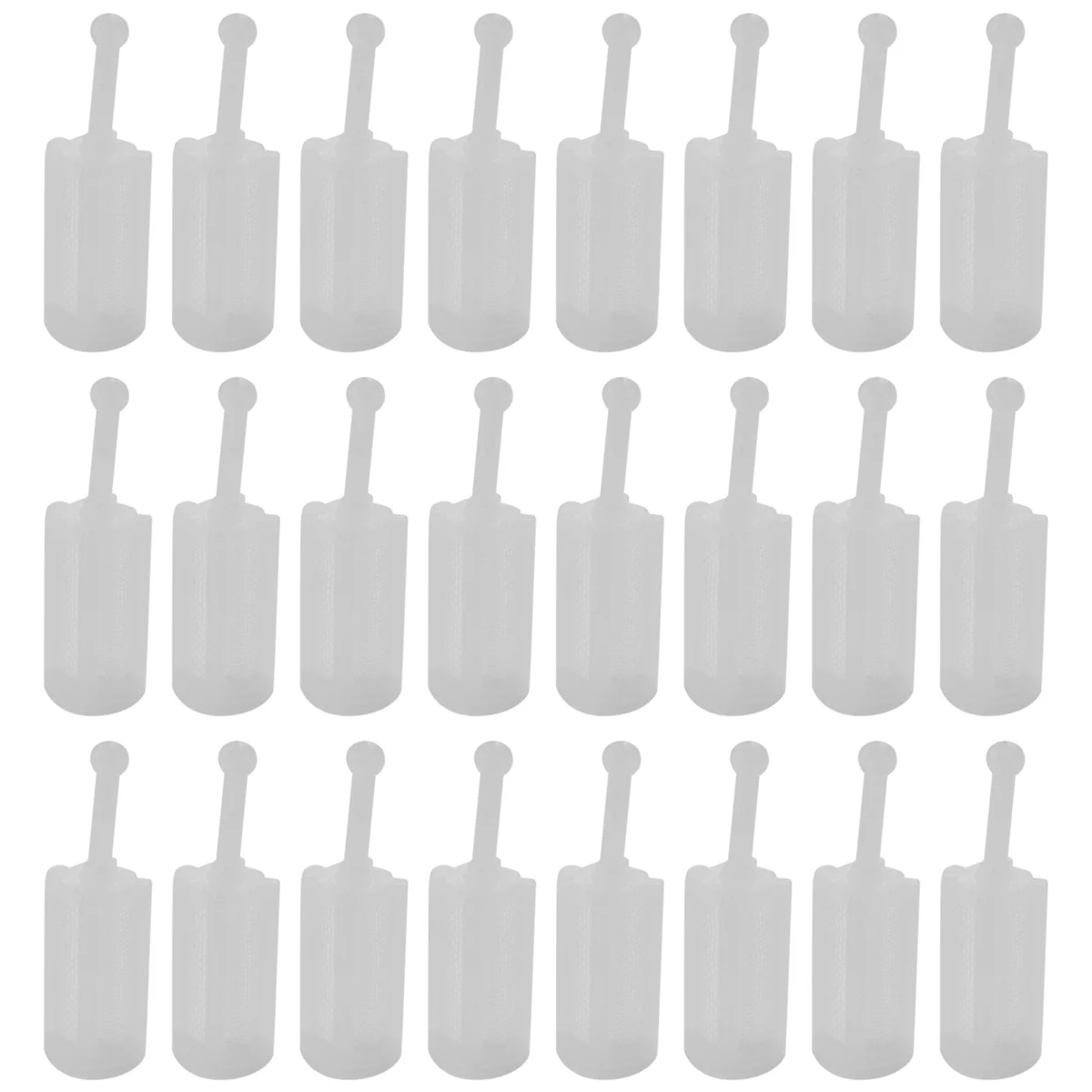 Universal Gravidade Alimentação Pistola Filtros, malha fina, filtro de tinta descartável, 24 Pcs