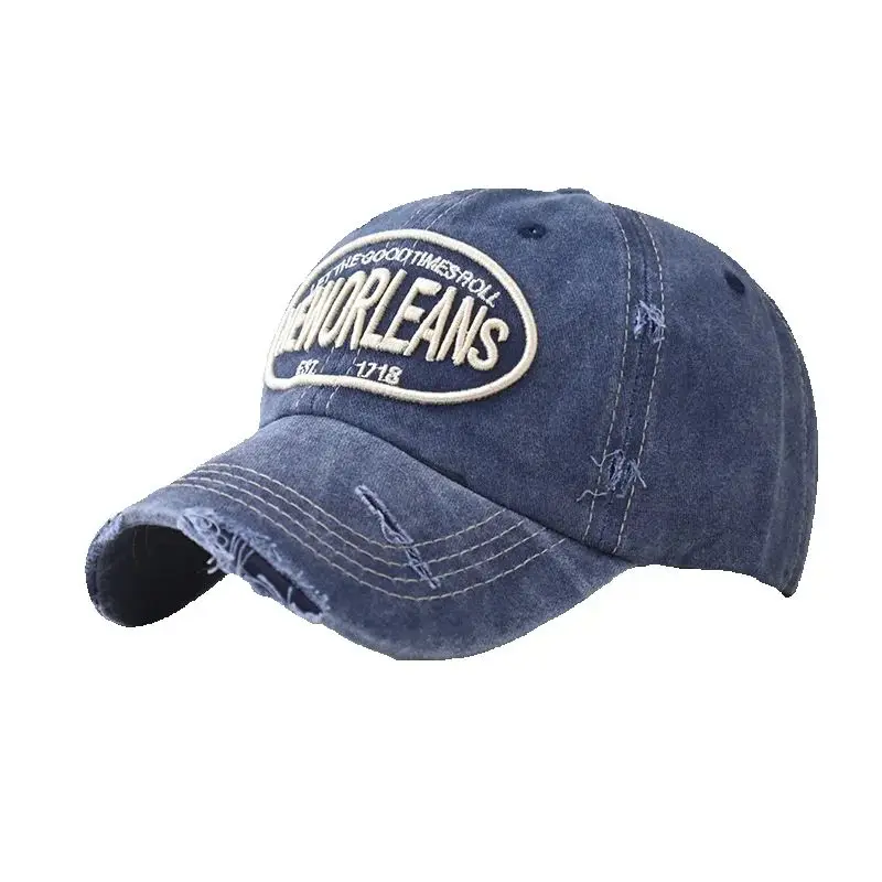 

Doitbest винтажная мытая ковбойская бейсболка с вышивкой Snapback шляпа для мужчин и женщин кепки в стиле хип-хоп регулируемая однотонная хлопковая шляпа от солнца
