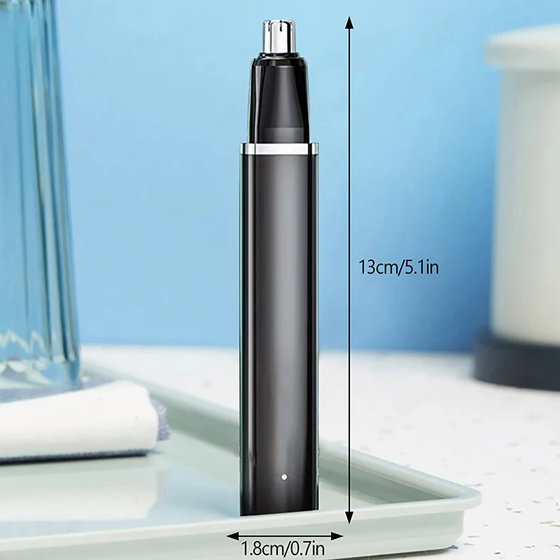 Electric Nose Hair Trimmer Hair Removal Products Trim Nose Ear Hair Shaver Ear Nose Trimmer For Men High Performance Washable