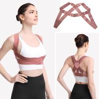 Chest Posture Corrector Invisible Body Shaper Women Adjustable Elastic Back Support Belt Shoulder Brace Body Shaper Corset