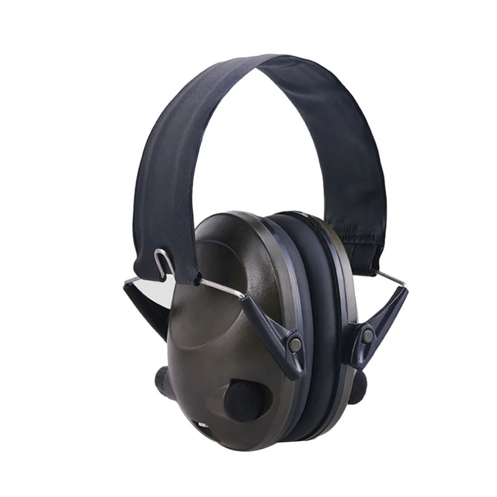 

HOT!TAC 6S Foldable Design Anti-Noise Noise Canceling Tactical Shooting Headset Soft Padded Electronic Earmuff for Sport Hunting