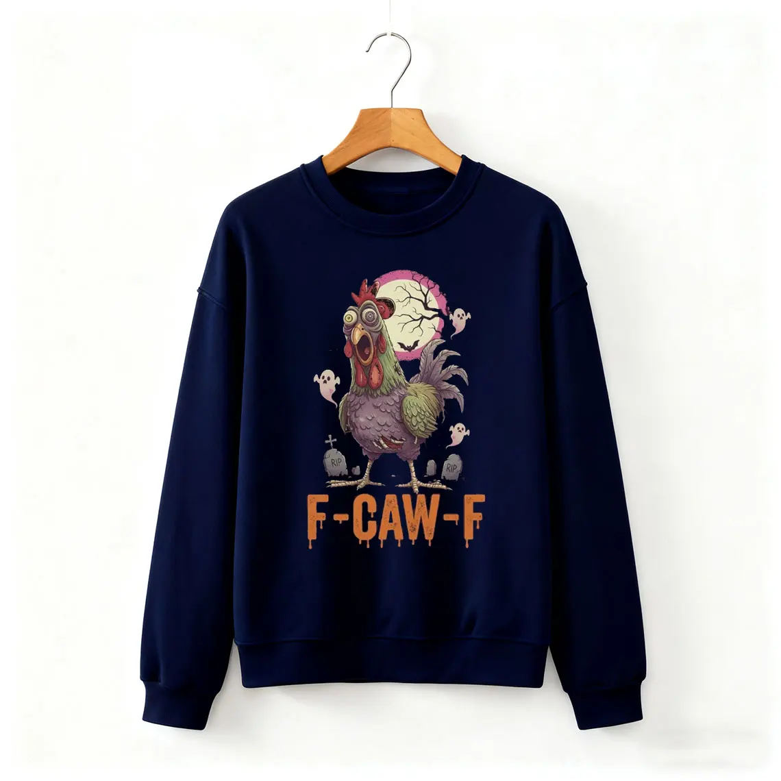 F-Caw-F سخيف الديك هودي الدجاج الفكاهة للفناء الخلفي ومحبي الحياة المزرعة الأفق الأحمر عادية مريحة الشتاء مطابقة هوديس