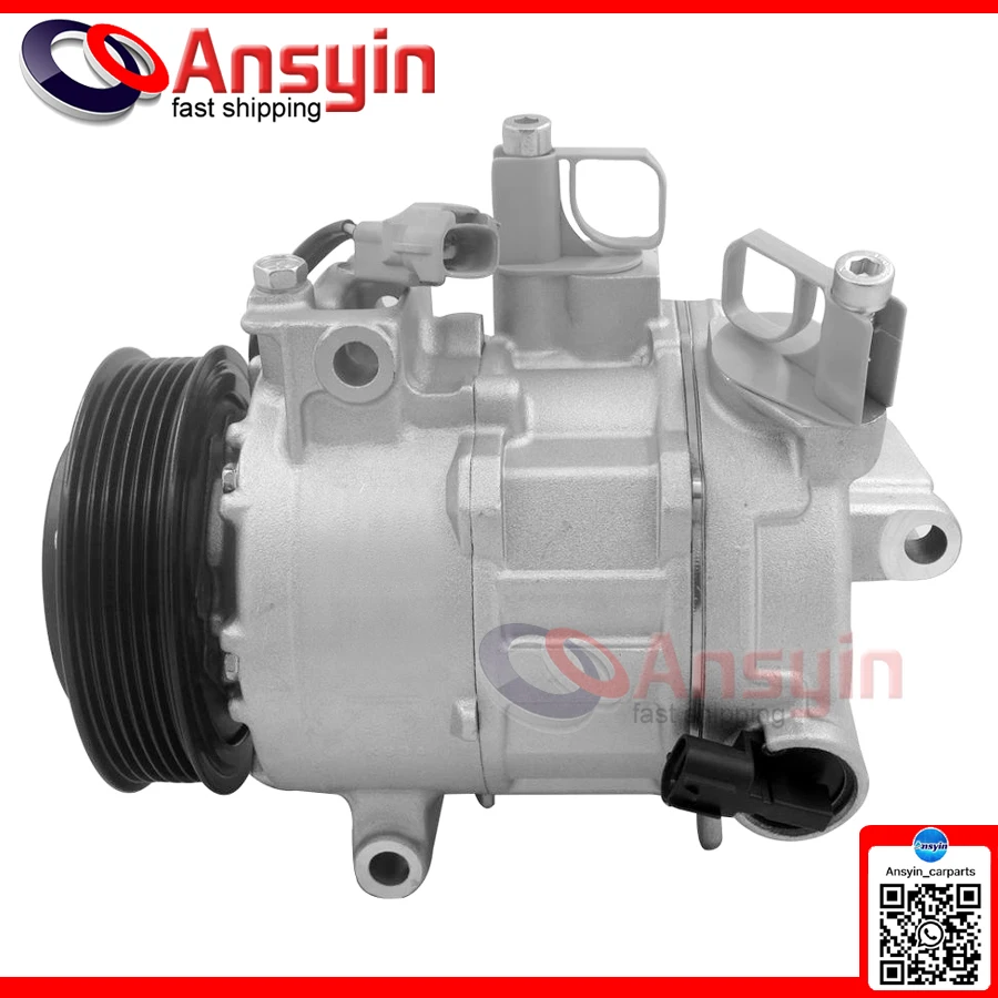 A/C Compressor for Dodge Ram 1500 W/5.7L Engines 2014-2019 P68140664AB 68140664AB P68140664AC 68140664AC 68140664AD 68140664AE