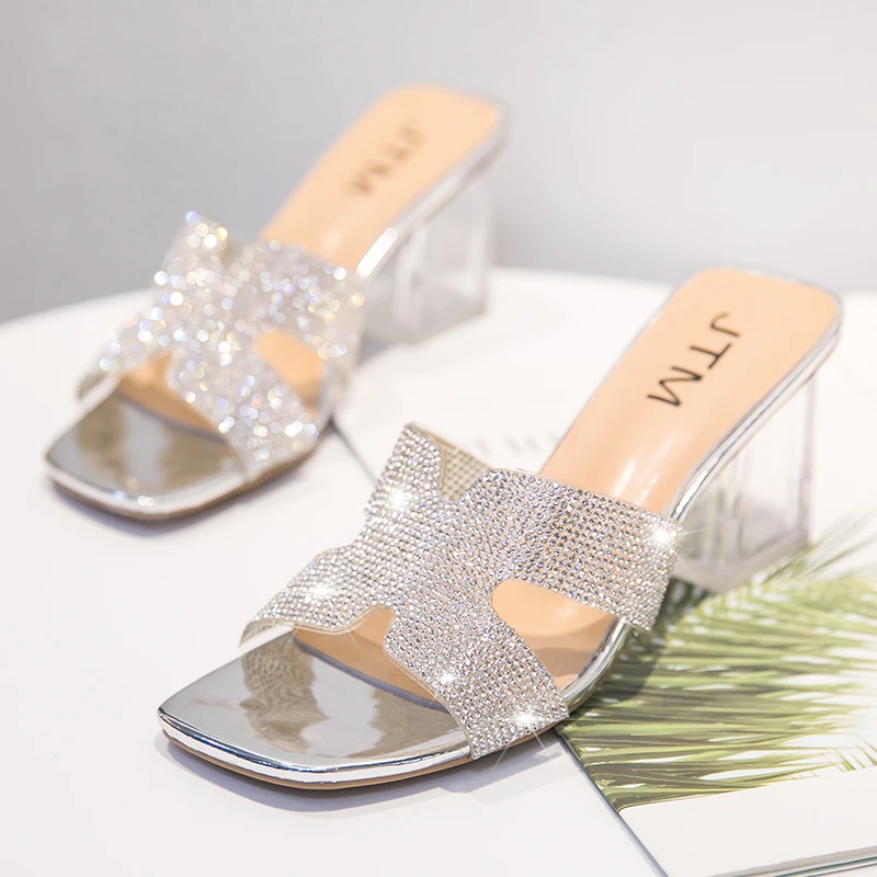 แพลตฟอร์มออกแบบแบรนด์ผู้หญิงรองเท้าแตะเซ็กซี่รองเท้า Punk Wedges รองเท้าส้นสูง Comfy ผู้หญิงรองเท้า Designer Sandalias 2025 Hot