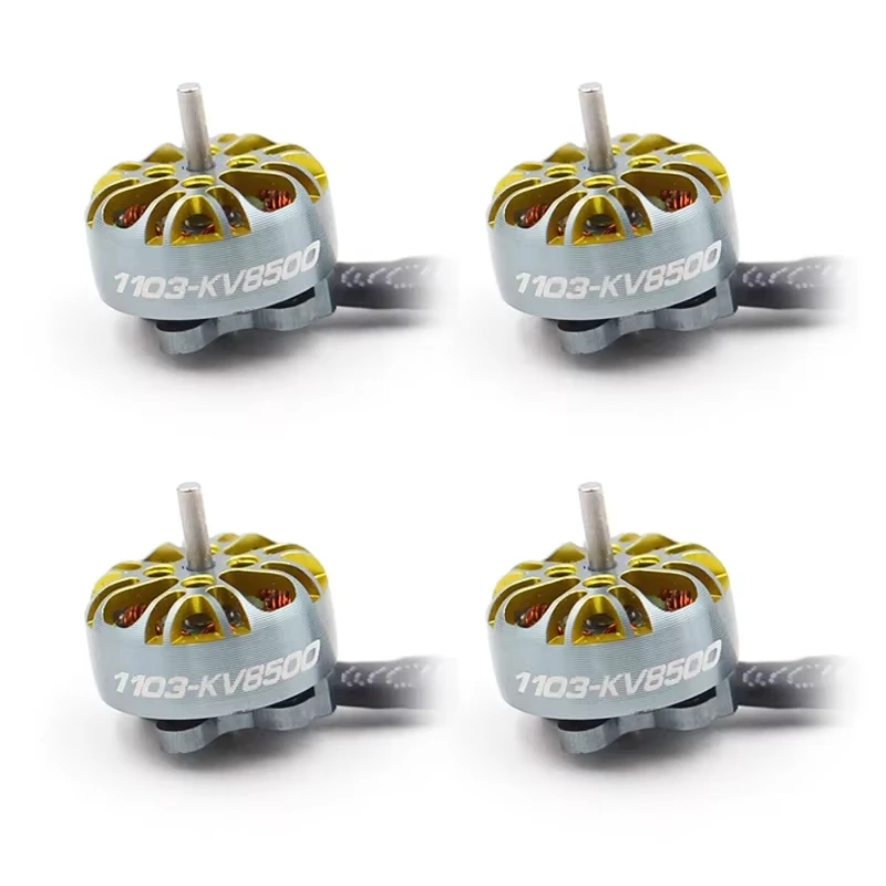 

4pcs SPARKHOBBY XSPEED 1103 8500KV 2~3S Lipo Brushless Motor 9N12P 1.5mm Shaft For Gemfan HQprop 65mm Propeller Tinywhoop Drones
