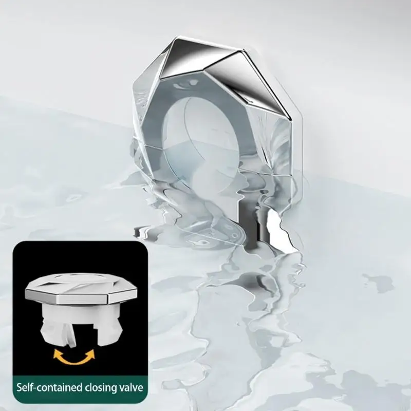 

10lots Durability Plastic Sink Overflows Covers Corrosions Resistant Materials