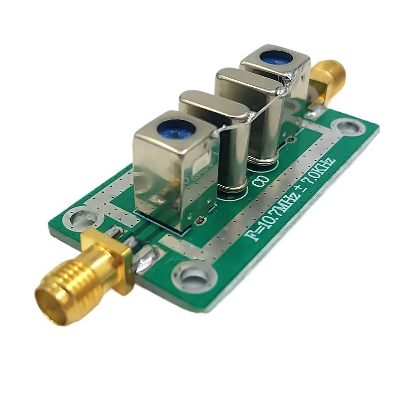 

Quartz crystal filter bandpass narrowband filter 10.7MHz ± 7KHz 10.7M