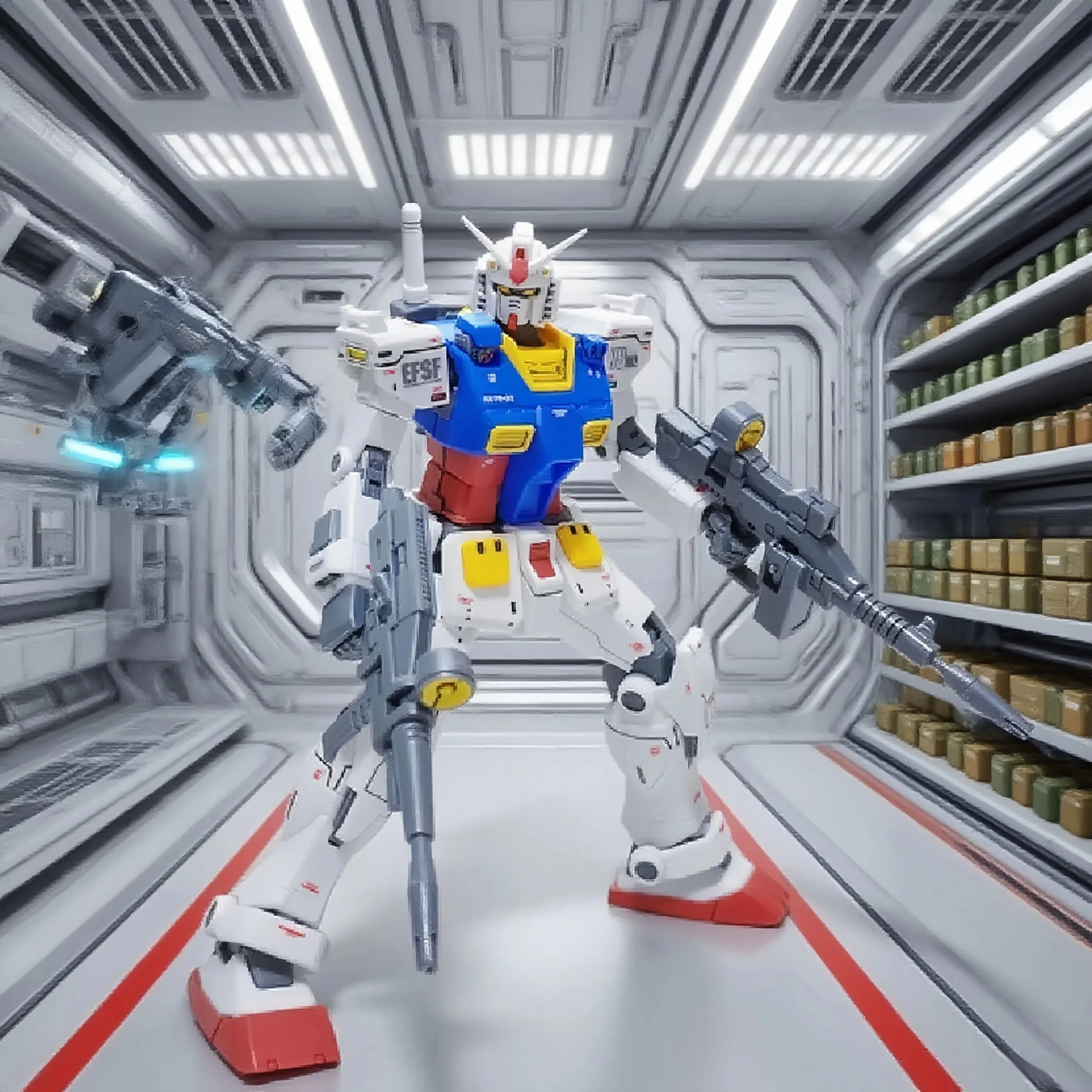 متوفر Hg 1/144 ستار موشن Gto Gundam Rx-78-2 تجميع أطقم منمذجة شخصيات الحركة نموذج بلاستيكي ألعاب تعليمية للأطفال