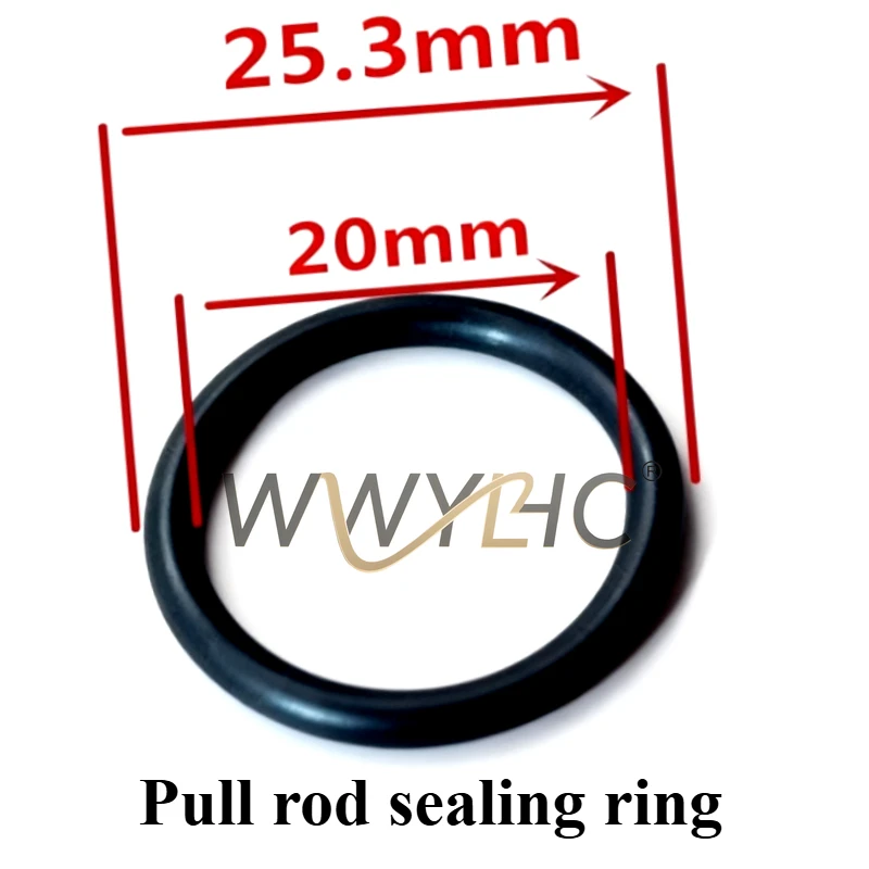 

Подходит для машины для снятия шин. Аксессуары для станков для сбора шин, уплотнительное кольцо рулевой тяги цилиндра. Уплотнительное кольцо 20-миллиметрового двухтактного стержня,