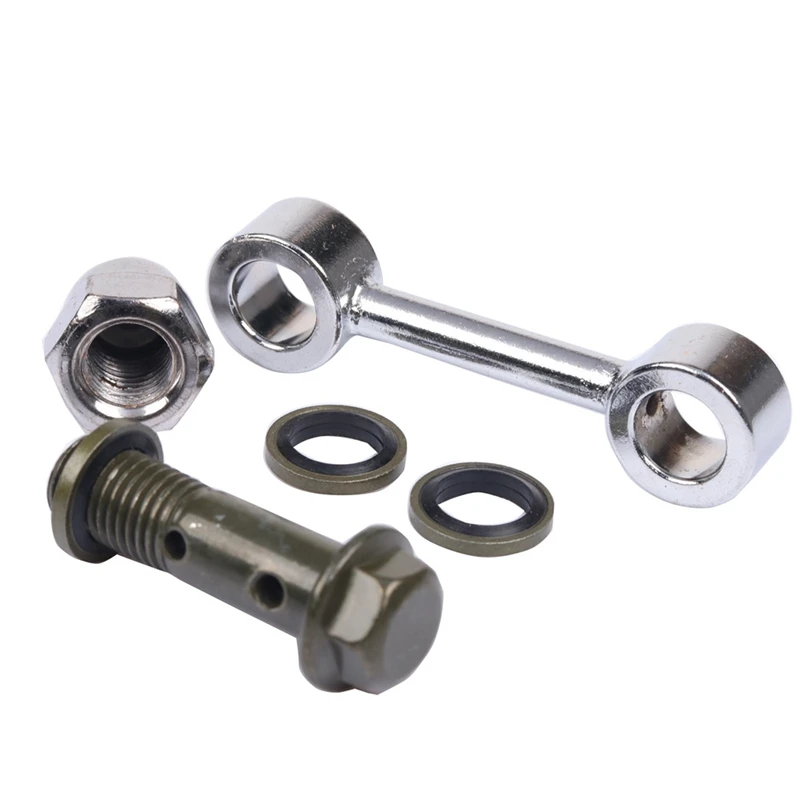 Motorcycle Hydraulic Brake Oil Hose Connector Modification Extension Tubing For Honda Yamaha Kawasaki Ducati SUZUKI