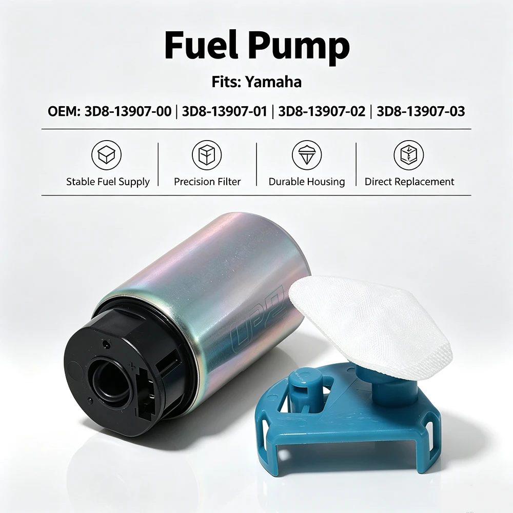 3D8-13907-00 Fuel Pump For Yamaha XVS1300 XVS1300A XVS1300CU XVS1300CT XVS1300CTF V-Star Deluxe Classic Tourer  Midnight Star