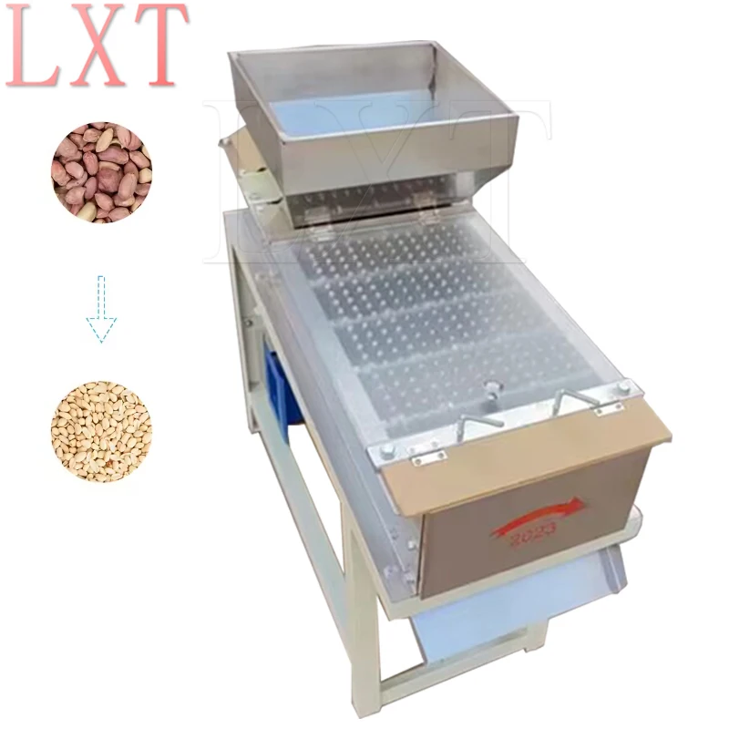 

New Design Best Selling Dry Type Roller Peanut Peeling Machine