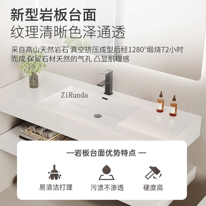 

Шиферная керамическая бесшовная встроенная раковина, двухслойный комбинированный умывальник для ванной комнаты