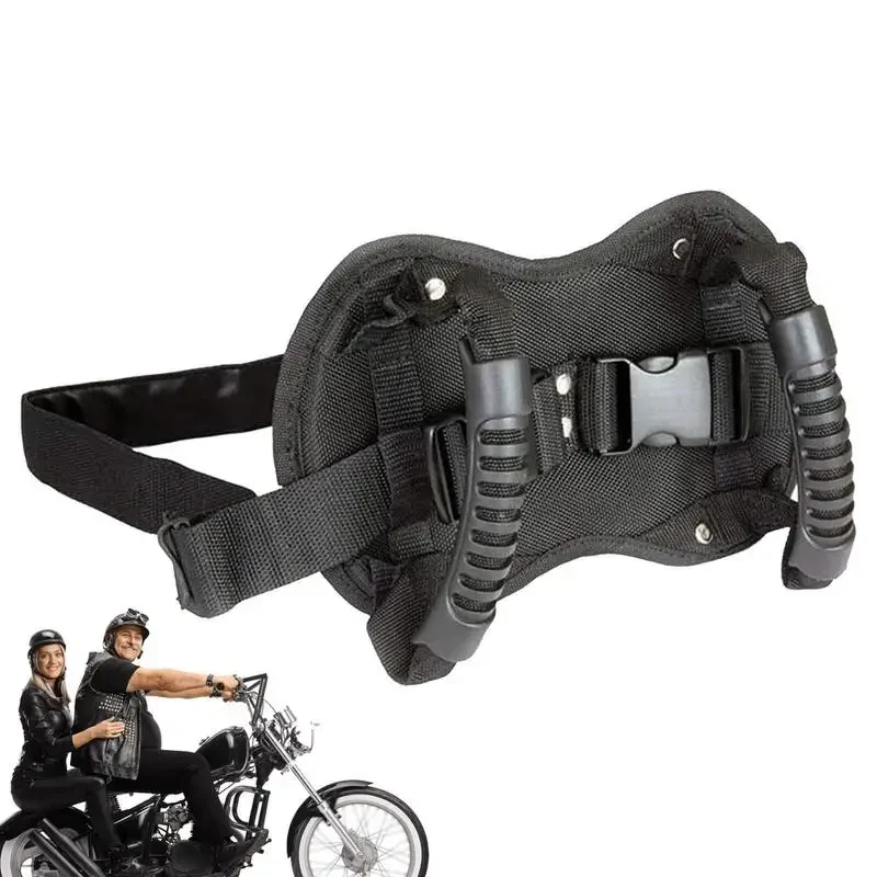 Rear Seat Handles Universal Motorcycle Safety Belt Rear Seat Armrests Beach Snowmobile Non-slip Waistband Motorcycle Accessories
