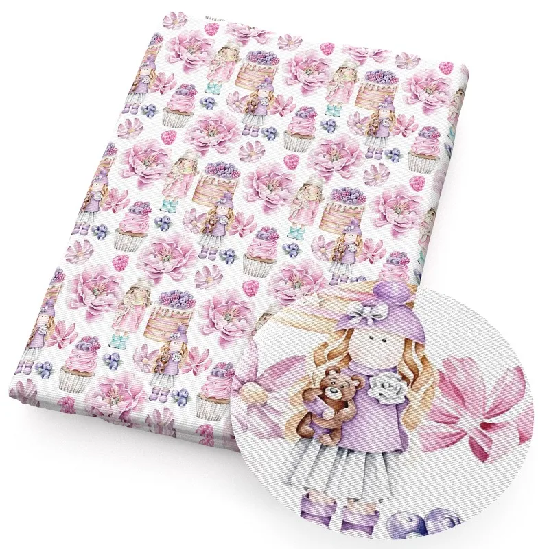 Ventilate Printed Thin Version Fashion Fabric for Handmade Patchwork Bag Dress Clothing Cloth Diy By The Meter Sewing Material
