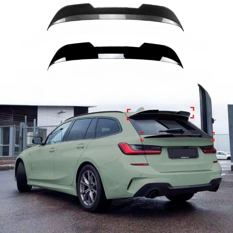 

For BMW 3 Series G21 Wagon 2019 High Quality Roof Rear Wing Spoiler Kit Direct Fit Exterior Styling Body Kit Upgrade Auto Parts