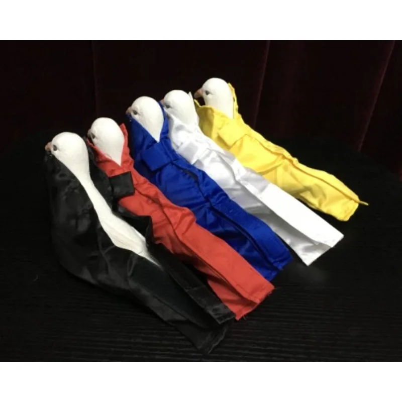 1PC J.H. One-Hand Dove Bag - Right Hand (Yellow/Black/White/Blue) - Magic Tricks Magic Accessories Illusions Stage Fun Gimmick