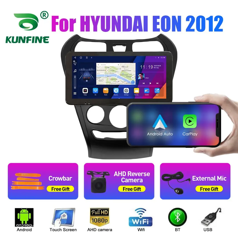 

10.33 Inch Car Radio For HYUNDAI EON 2012 2Din Android Octa Core Car Stereo DVD GPS Navigation Player QLED Screen Carplay