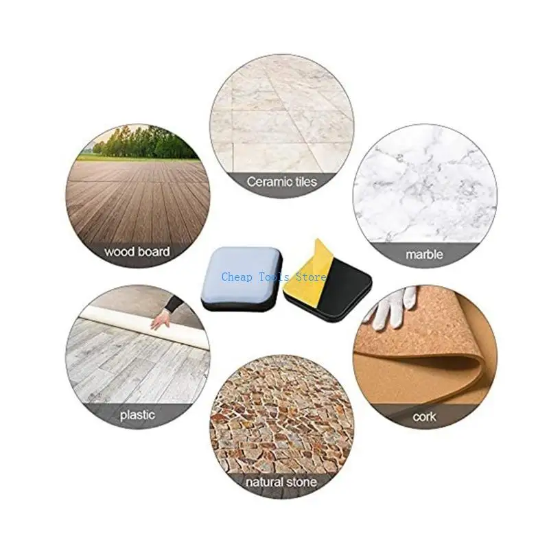 

G88B 20PCS Furniture Sliders Adhesive Furniture Moving Pads Floor for Protection