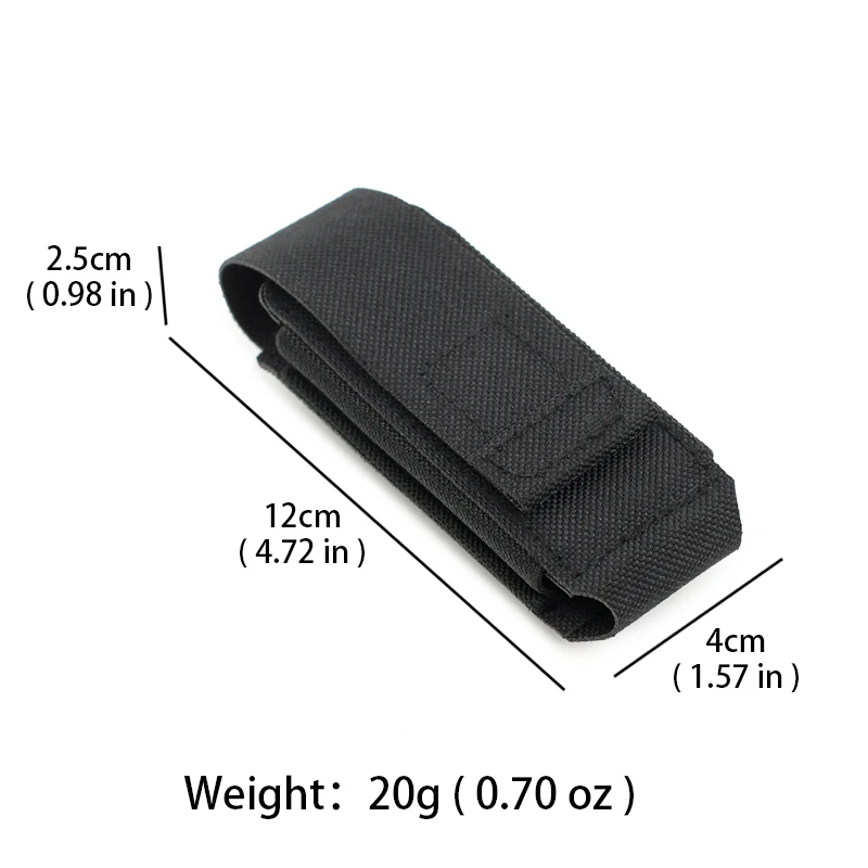 Leichtes Design, Molle-Montage, Aufbewahrungszubehör, Multifunktionstasche für 9-mm-Magazintasche, Taschenlampe, Zange, Werkzeughalter – Detail 6