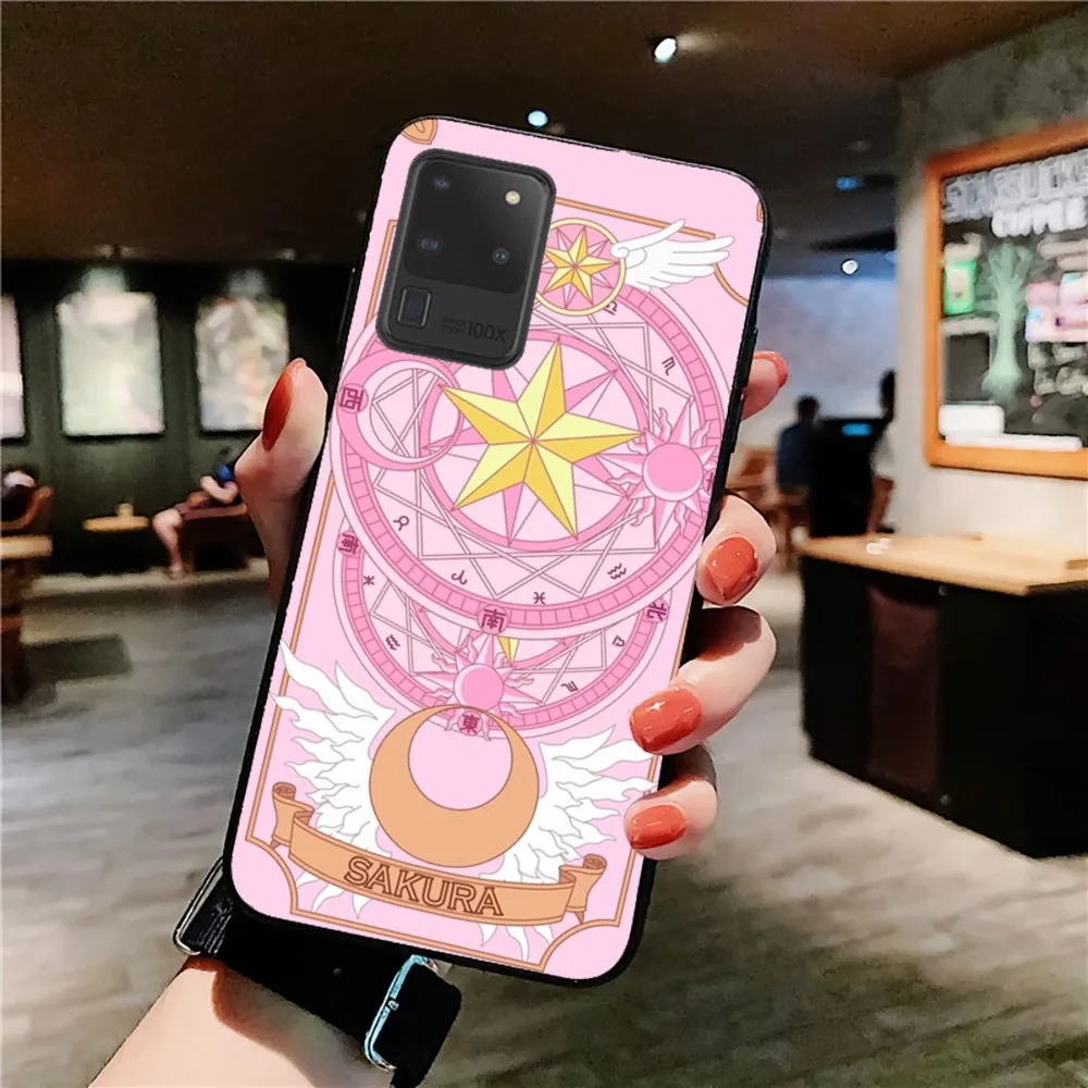 Card Captor Sakura Anime Phone Case For Samsung S 9 10 20 21 22 23 30 23 24 plus lite Ultra FE S10lite Fundas