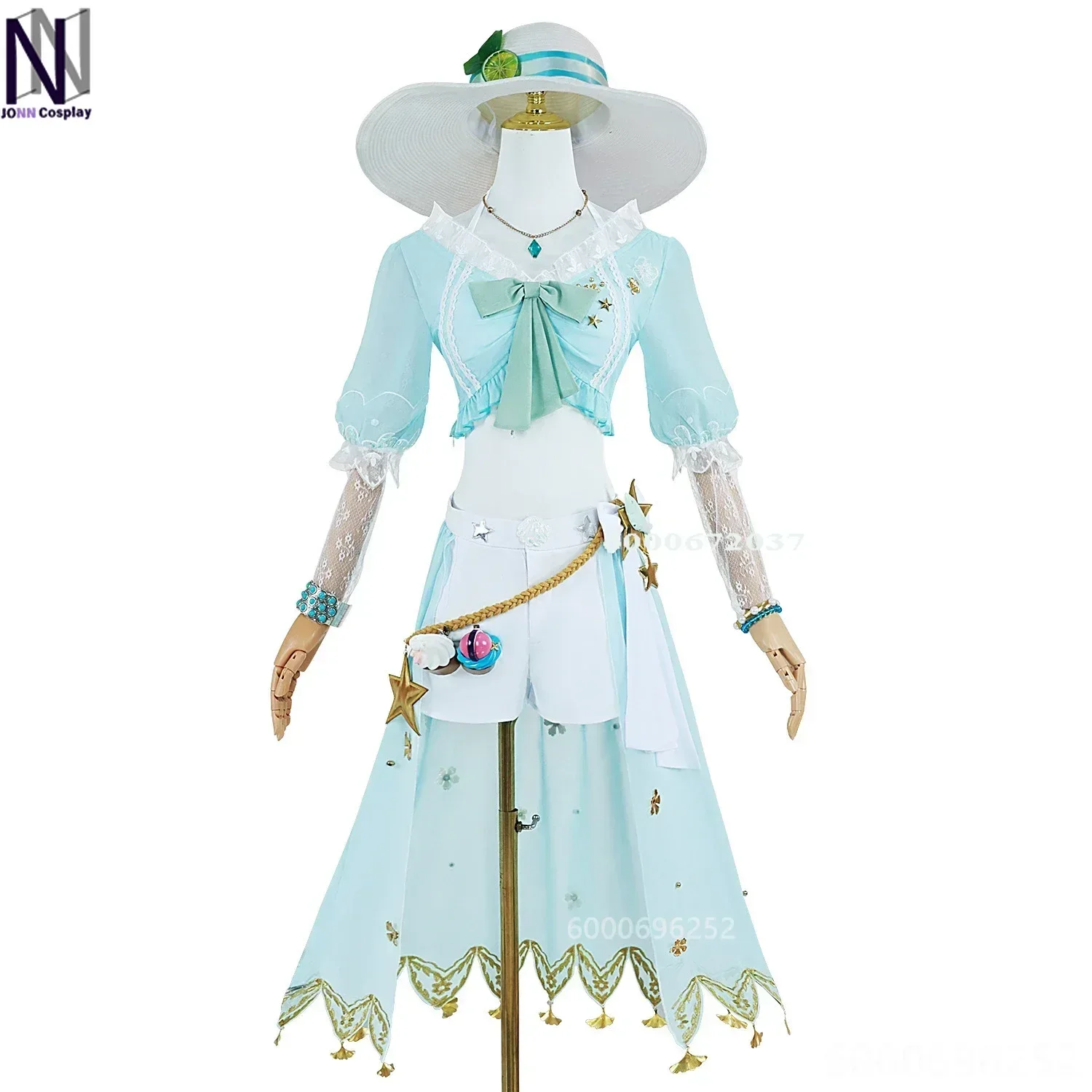 Identity V Game Demi Bourbon Barmaid Cosplay Costume Woman Play Comic Con Dress Halloween Party Outfits Anime Props Full Set