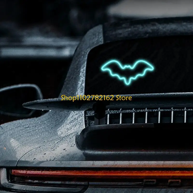 547B Vehicle Window Bat Design LED Mood Lamp With Light Various Colors