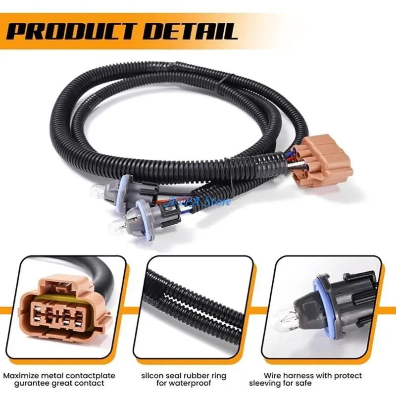 

U13C Automotive Rear Fix License Plate Light Wiring Cable 15768809 For Vehicle Upkeep