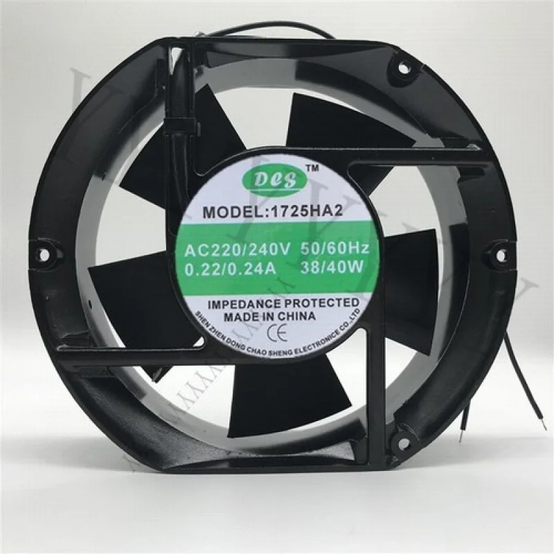 

Для 1 шт. МОДЕЛЬ вентилятора DCS: 1725HA2 AC 220 В/240 В 17250 17 см 2-проводной осевой вентилятор охлаждения