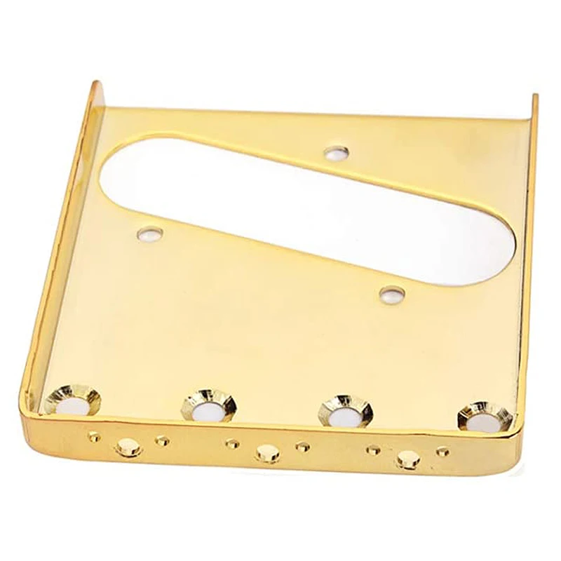 Top Loader Guitar Bridge Plate for Fender Telecaster Electric Guitar Pickup Replacement Parts Accessories (Gold)85.5mm