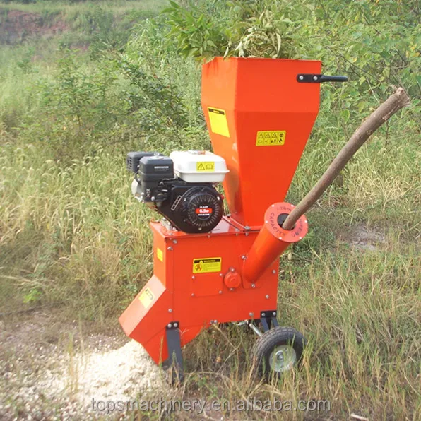 7hp and 9hp gasoline engine wood chipper shredder price