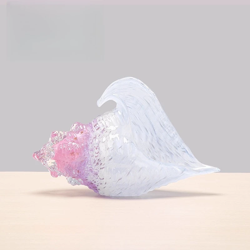 

Wave light luxury glass porch wine cabinet TV cabinet decorative ornaments Nordic home accessories housewarming gifts