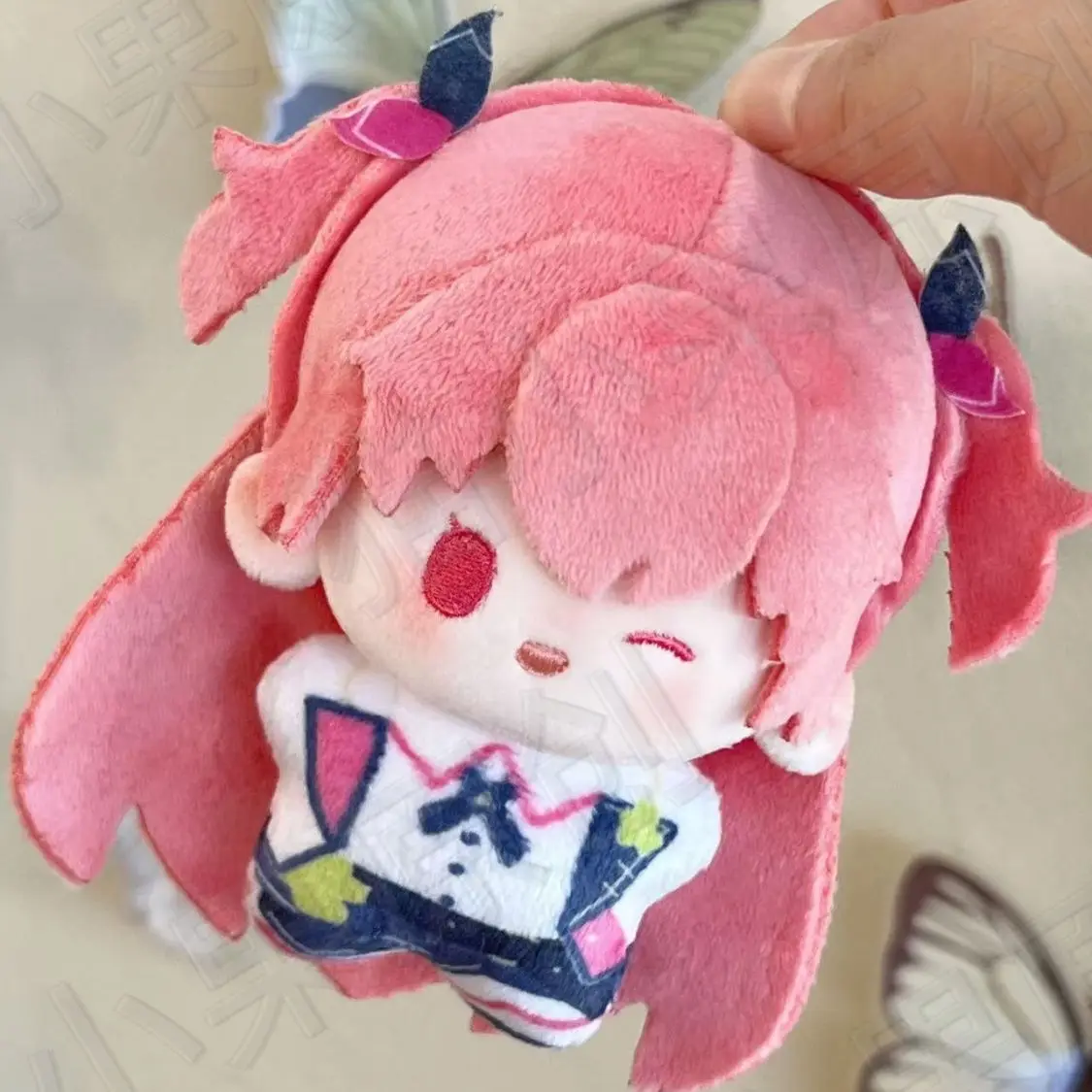 مشروع Sekai Airi Momoi تأثيري أنيمي أفخم 10 سنتيمتر محشوة الجسم بلوشي الكرتون قلادة حقيبة حلية هدايا عيد الميلاد