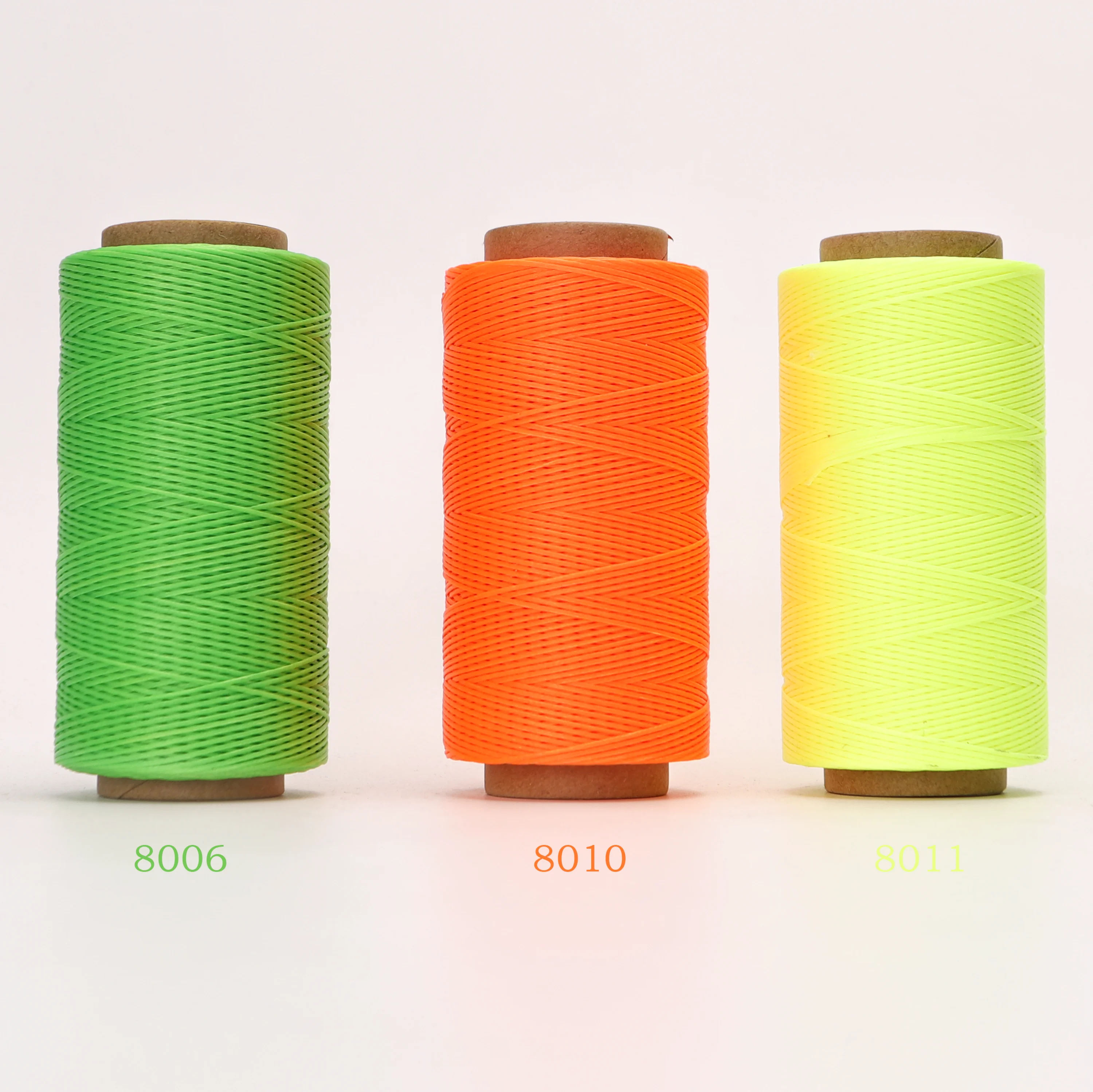 210D 1.0mm Thickness 170 Meters Long Flat Braided Polyester Waxed Thread DIY Craft String Leather Sewing 33 Colors Availbale