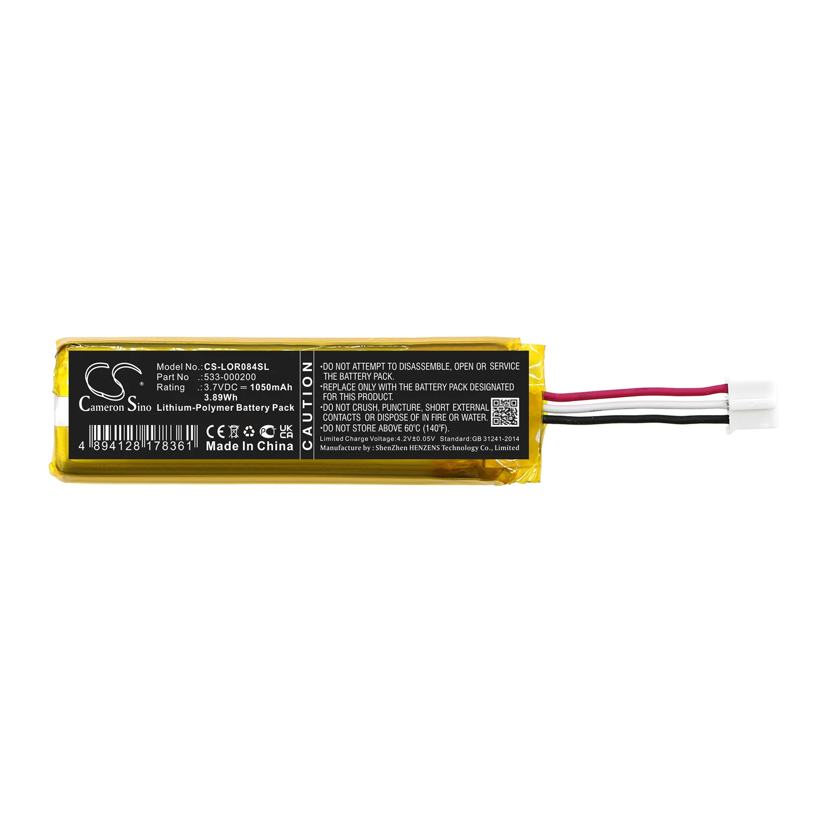 Batteria 1400mAh Per Logitech MX Keys Mini – Ricambio YR0084 Con Protezione Integrata