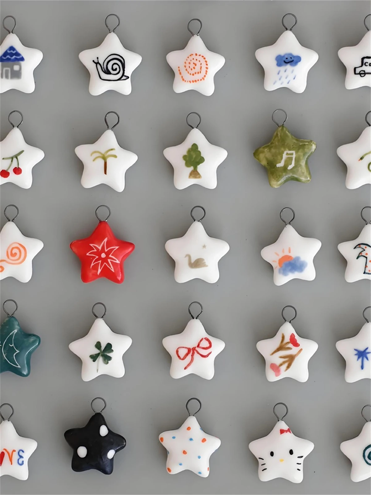 الحد الأدنى نمط الخماسي نمط نجمة قلادة مجوهرات شخصية اكسسوارات المرأة طلاء الذهب #1