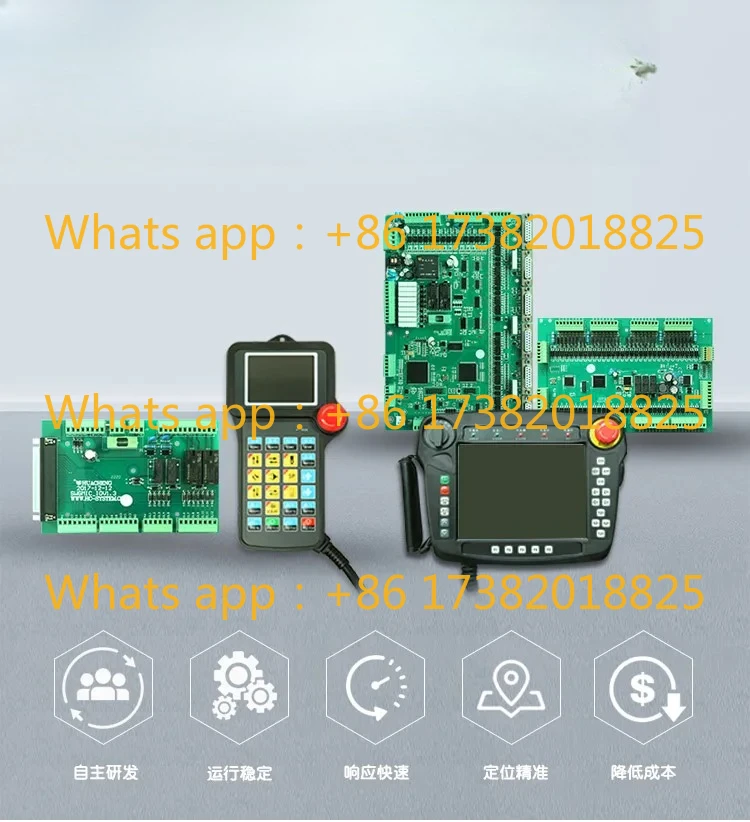 Three five axis injection molding robot control system inclined arm motherboard accessories handle controller HC-S3