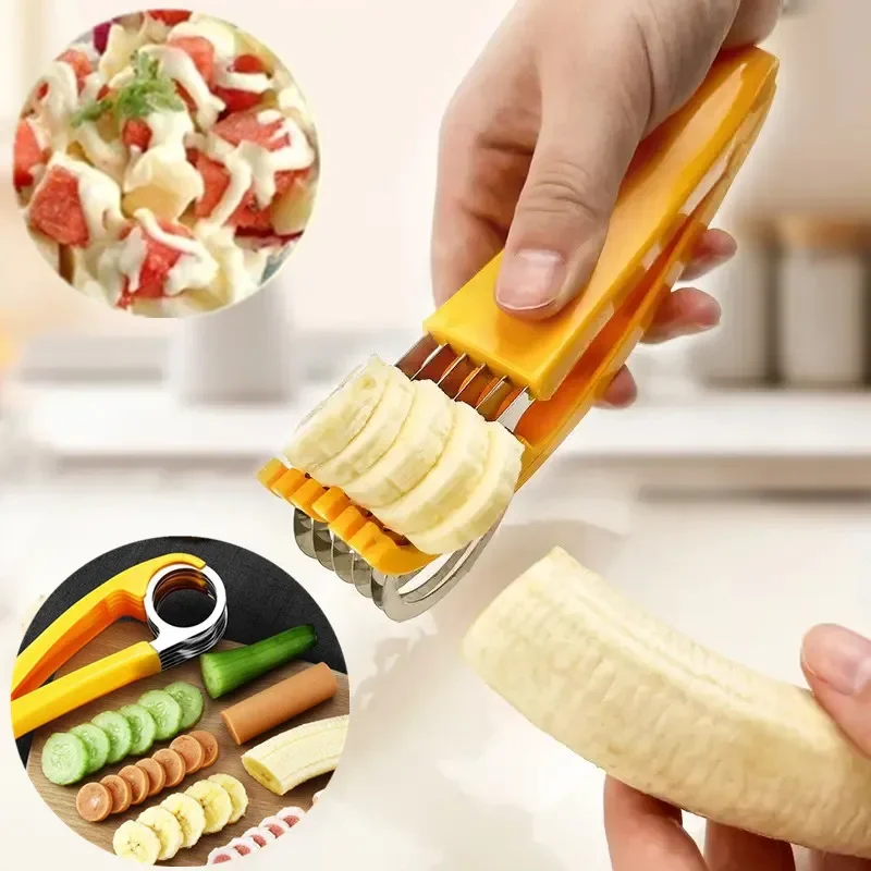 

﻿ Kitchen Vegetable Slicer Handheld Stainless Steel Fruit Chip Slicer Cucumber Shredders Peeler Food Cutter Chopper Cooking To
