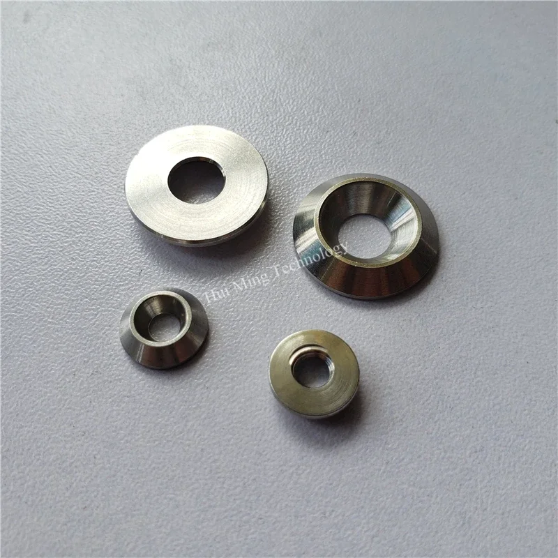 Flat Gasket Washer Countersunk Head Solid 304 Stainless Steel Fisheye M3 M4 M5 M6 M8 M10 Screw Joint Ring Rc Car Accessories
