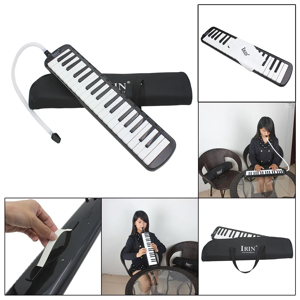 37 Piano Keys Melodica Pianica Musical Instrument with Carrying Bag for Students Beginners Kids