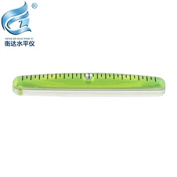 High-precision level meter portable level RV level bubble outer arc level bubble