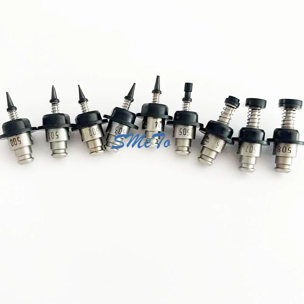 Black Juki Nozzle 500 501 502 503 504 505 506 507 508 Pick And Place Nozzle SMT Juki Series Nozzle For Juki Mounter SMT Nozzle