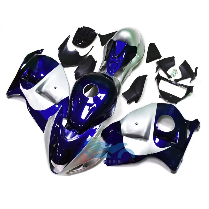 High Quality Injection Blue Grey Motorcycle Fairing for Suzuki GSXR1300 1996 1997-2007 95 96 99 GSX1300R 2003 2005 2006 2007