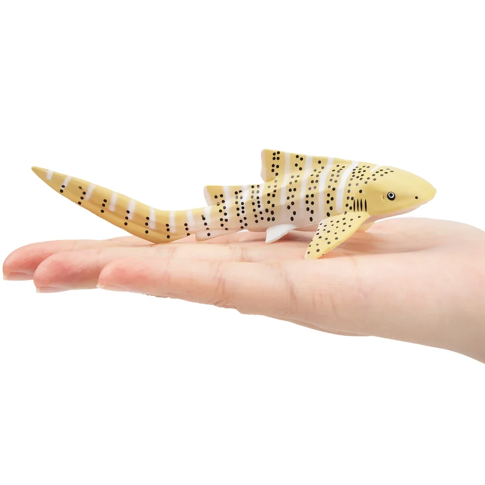 Toymany Simulation  Zebra Shark Ocean Animal Model Toy Mini Figures Dolls Action Figurines Toys for Children Gift