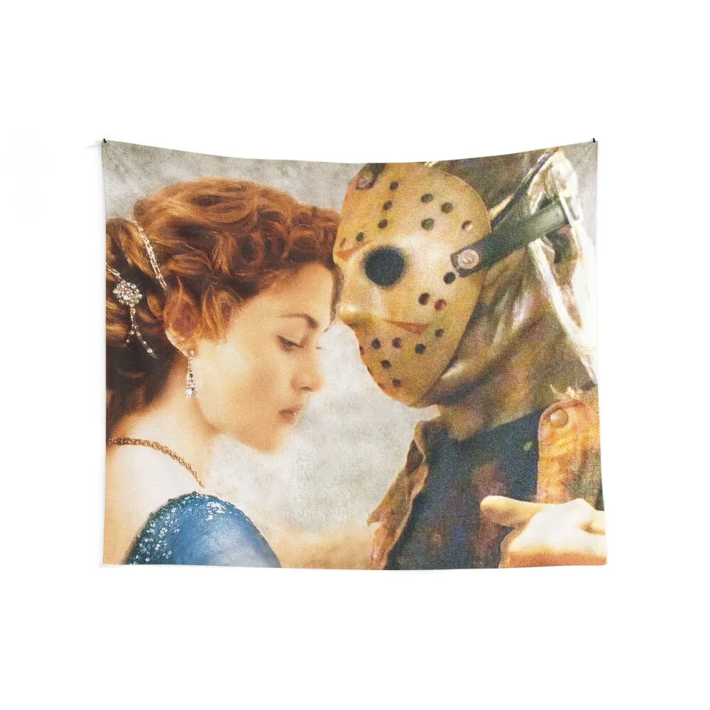 Jason Vorhees as Jack Dawson Tapestry Korean Room Decor Decoration Room Wall Hangings Decoration Tapestry