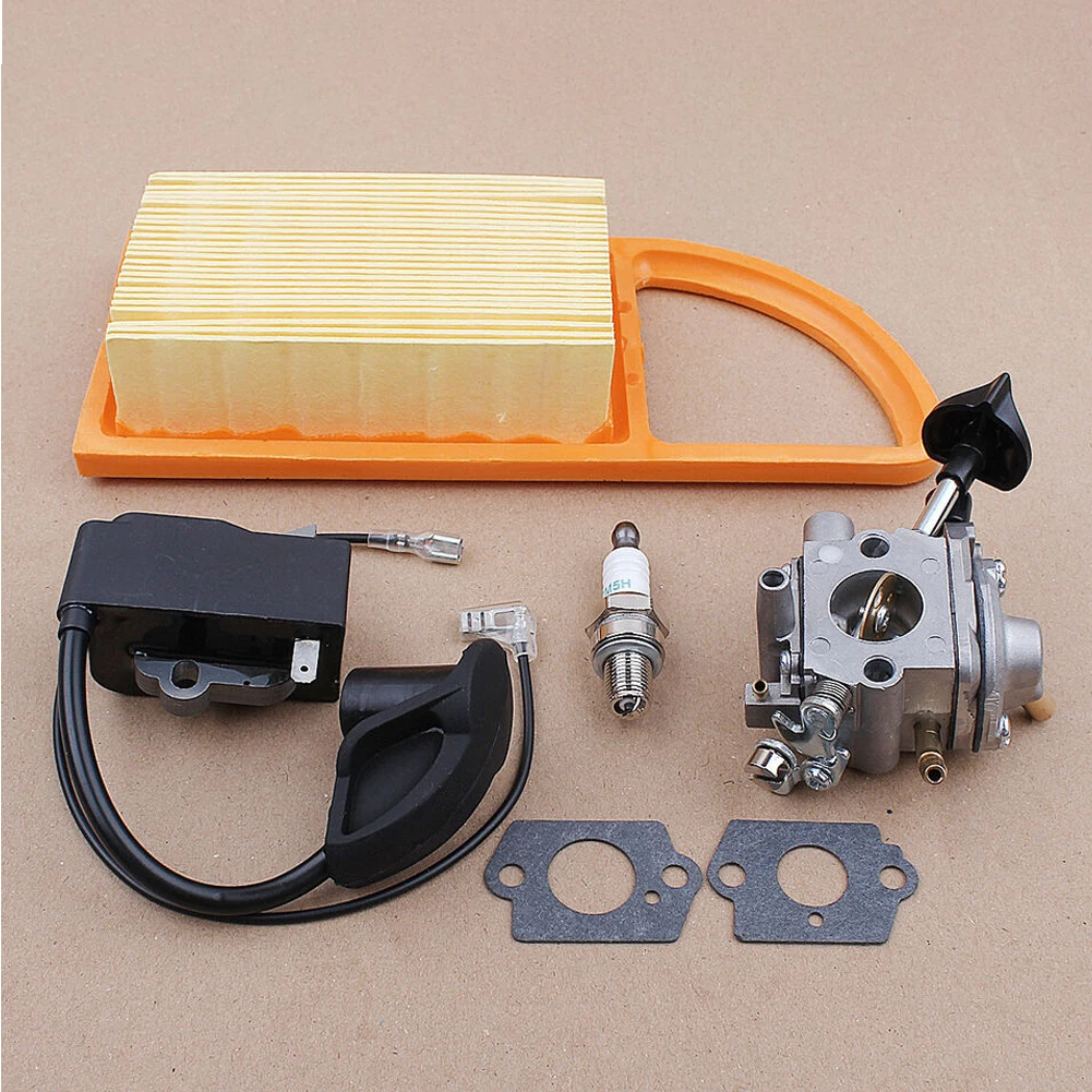 4282-120-0606 4282-120-0607 4282-120-0608 Carburetor Ignition Coil Air Filter Kit Fit for Zama C1Q-S183 Stihl BR600 BR500 BR550