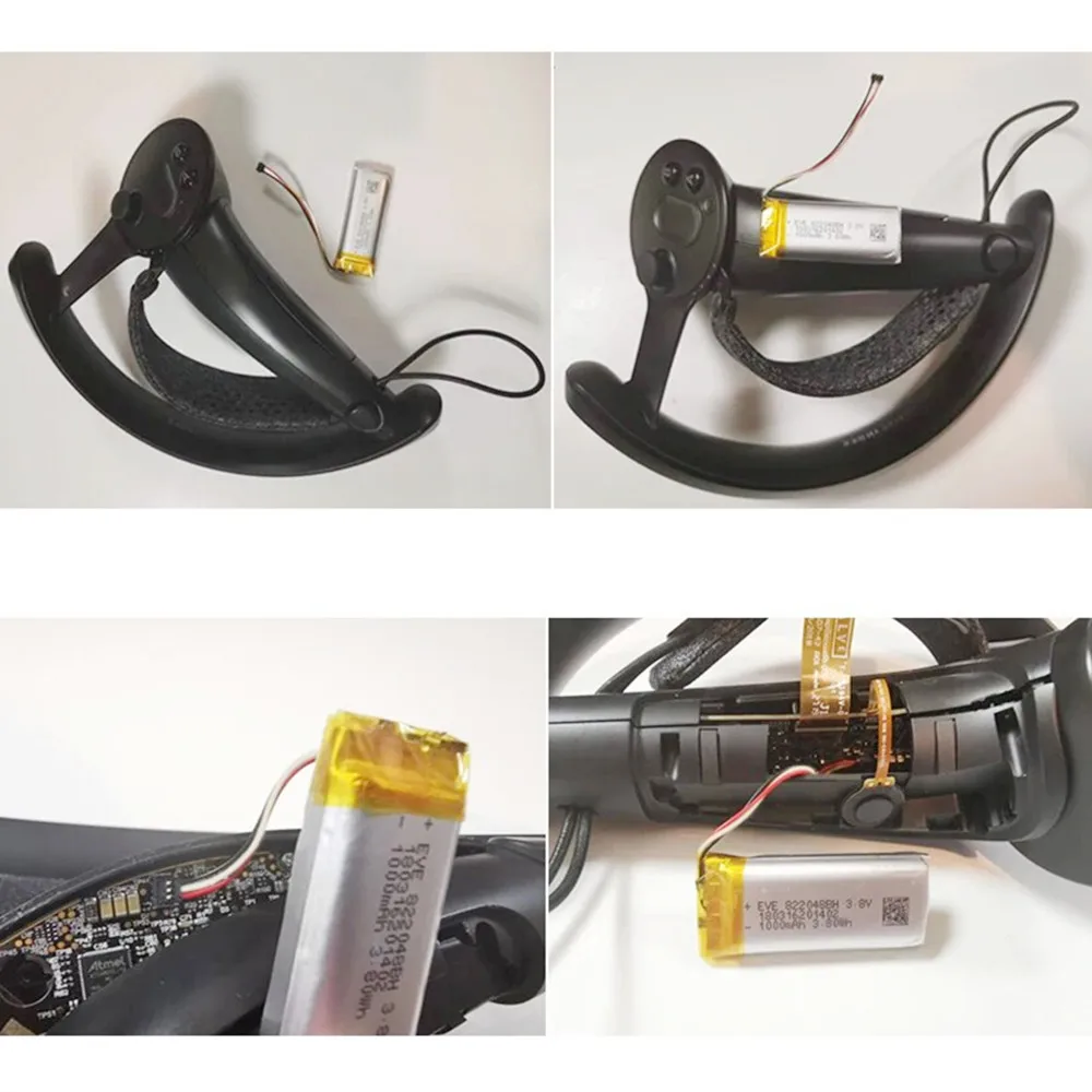 10PCS 822048 3P MX1.2 Connector 1000mAh 3.8V Li-Polymer Battery For Valve Index Controller Hand Shank MP3 GPS Recorder Headset