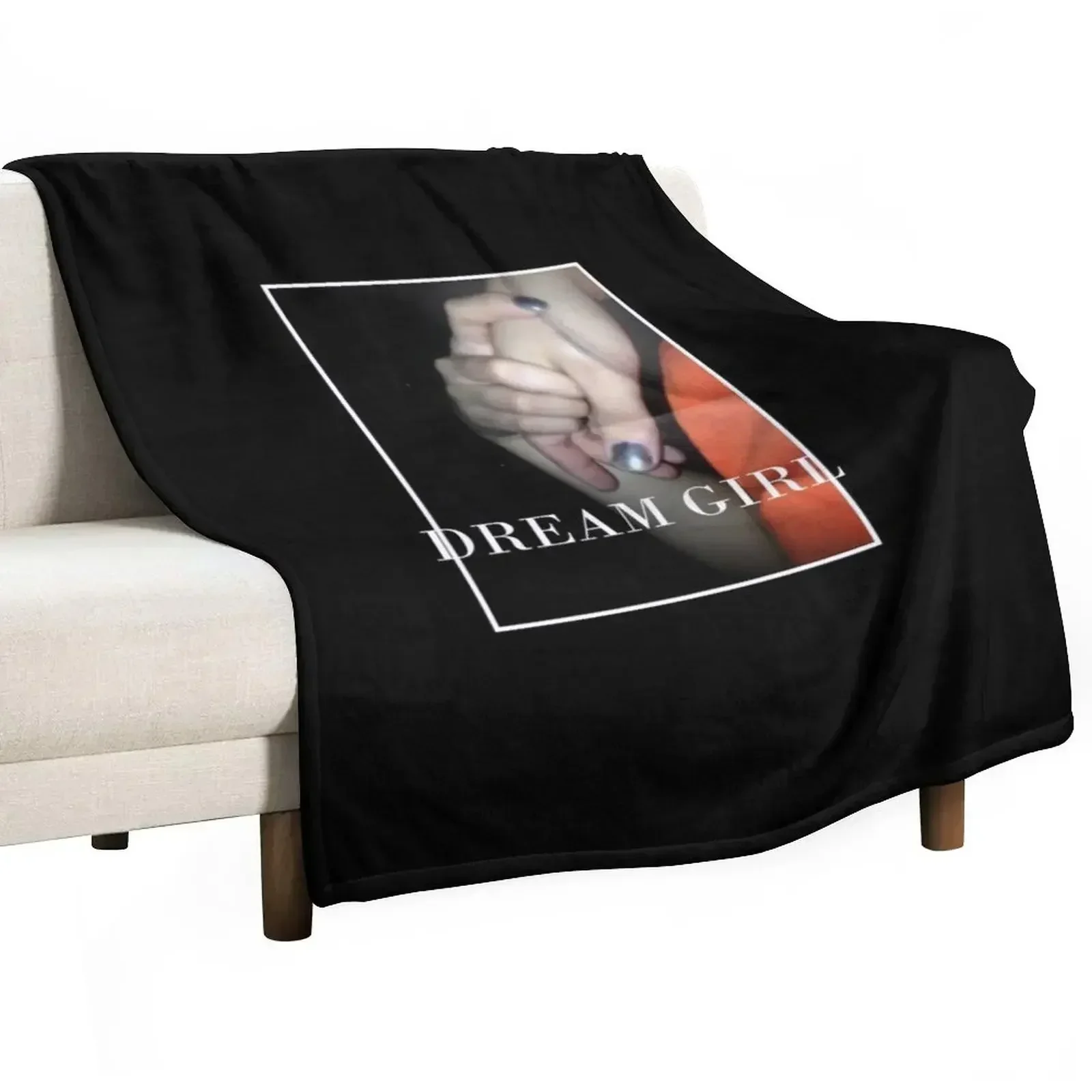 

dream girl Throw Blanket Plaid on the sofa Blankets For Baby Blankets